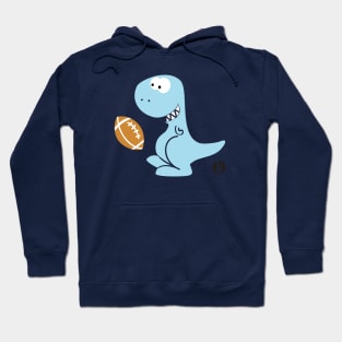 T-rex football Hoodie